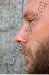 Nose Casual Average Bearded Street photo references